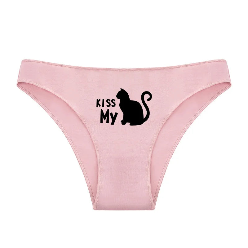 Underwear for Women Kiss My Cat