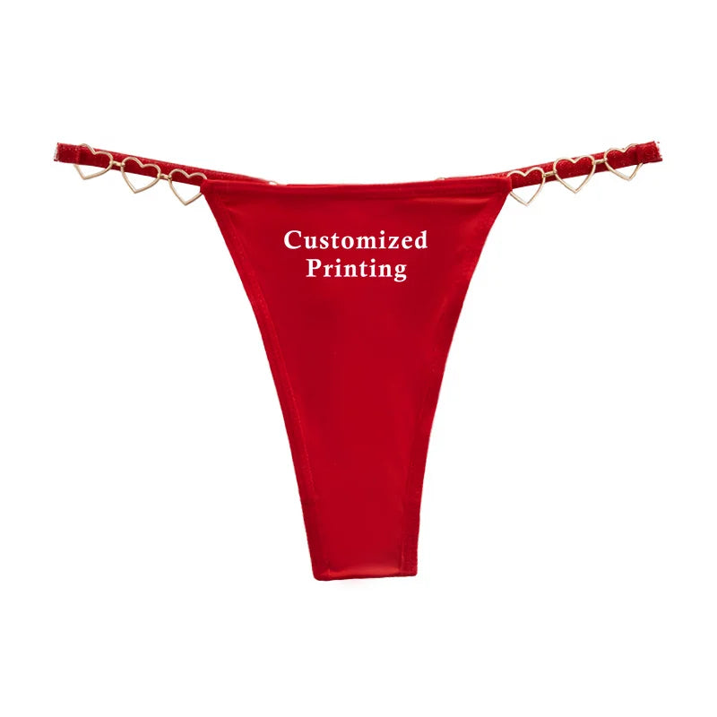Custom Panties Personalized With Your Words