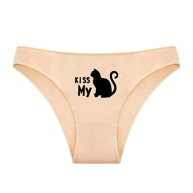 Underwear for Women Kiss My Cat
