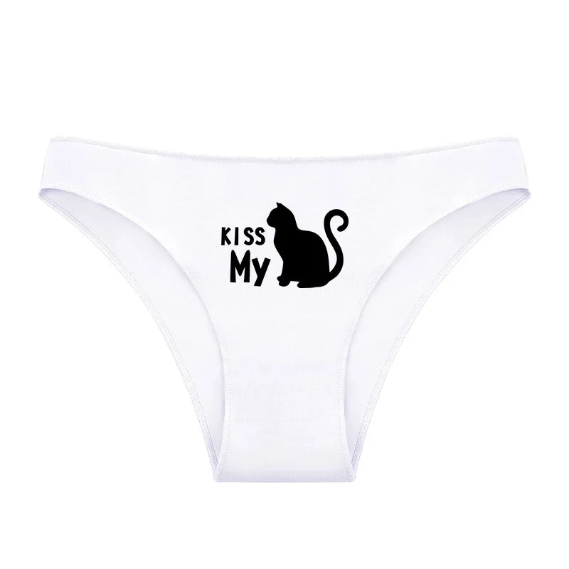Underwear for Women Kiss My Cat