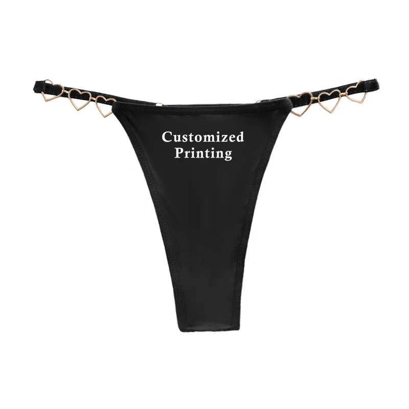 Custom Panties Personalized With Your Words