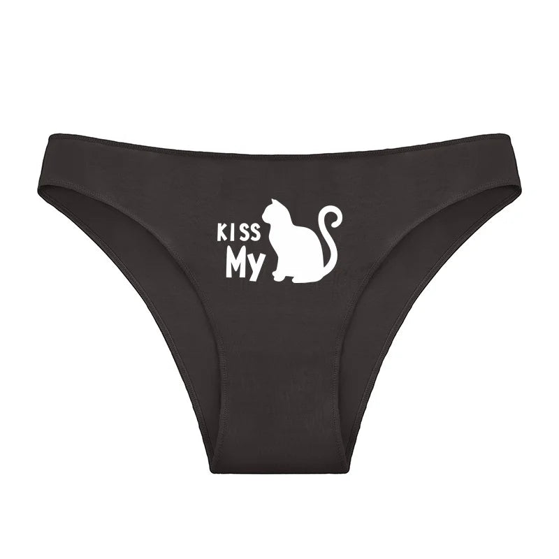 Underwear for Women Kiss My Cat