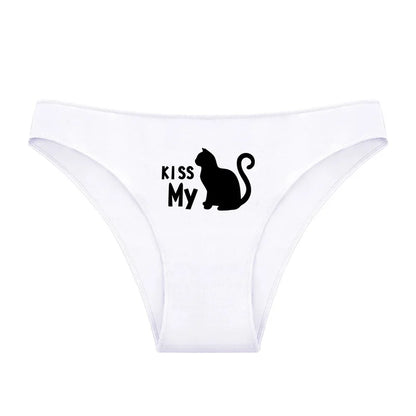 Underwear for Women Kiss My Cat