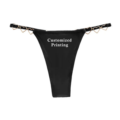 Custom Panties Personalized With Your Words