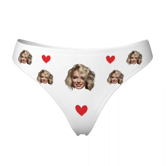 Custom Personalized Face Women Underwear