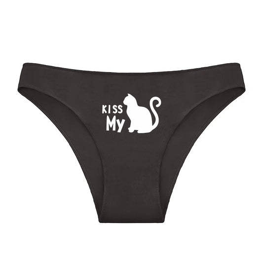 Underwear for Women Kiss My Cat