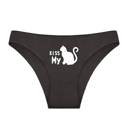 Underwear for Women Kiss My Cat